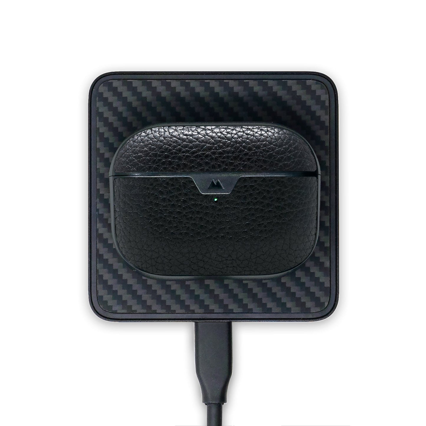 Black Leather AirPods Pro Case
