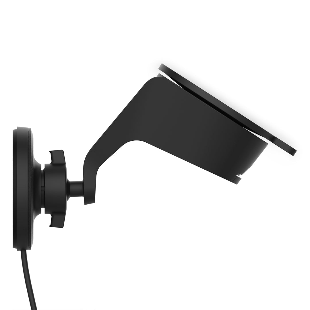 Wireless Charging Suction Mount With Car Adaptor