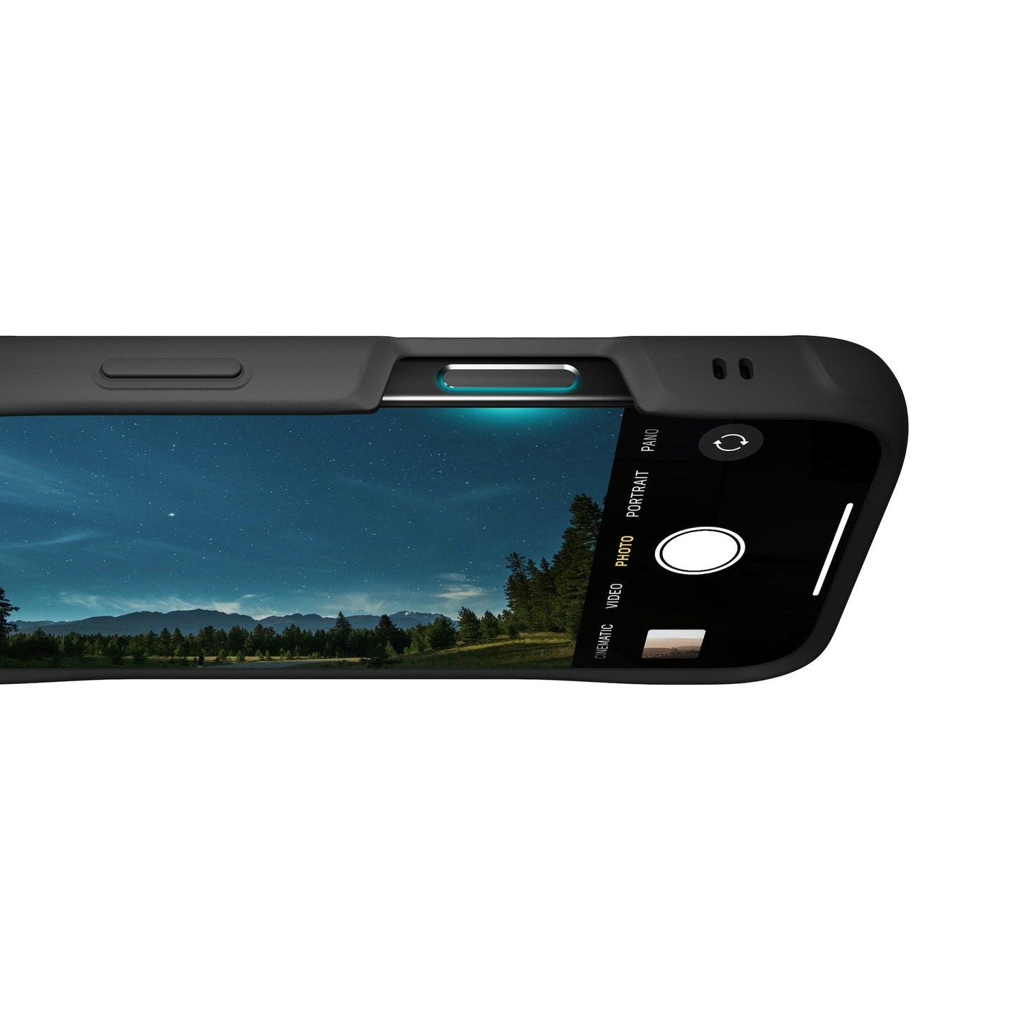 Black Leather Protective Phone Case - Limitless